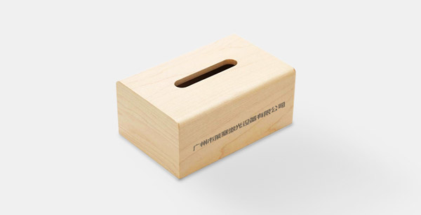 紙巾盒激光打標-無法比擬的激光設(shè)備