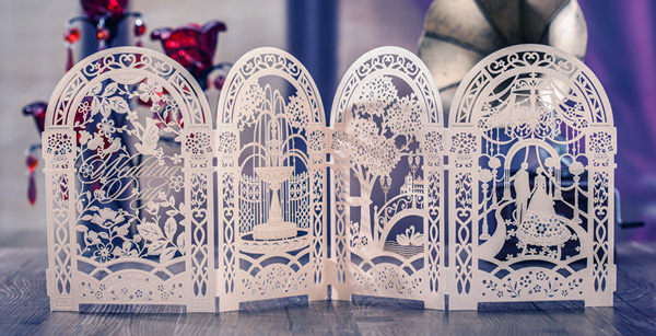 卡片鏤空激光雕刻 卡片激光雕刻技術讓紙張重現生命(圖1)