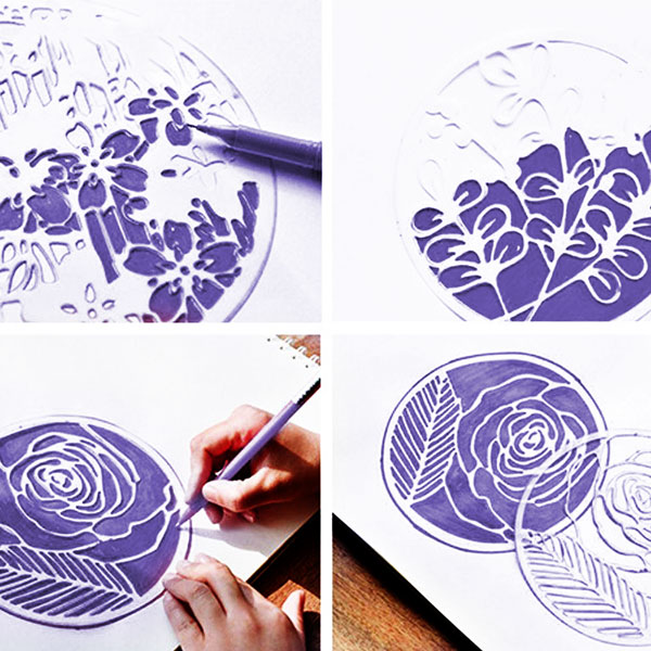 激光鏤空機能大大提高塑料手繪模板的生產(chǎn)效率！(圖2)